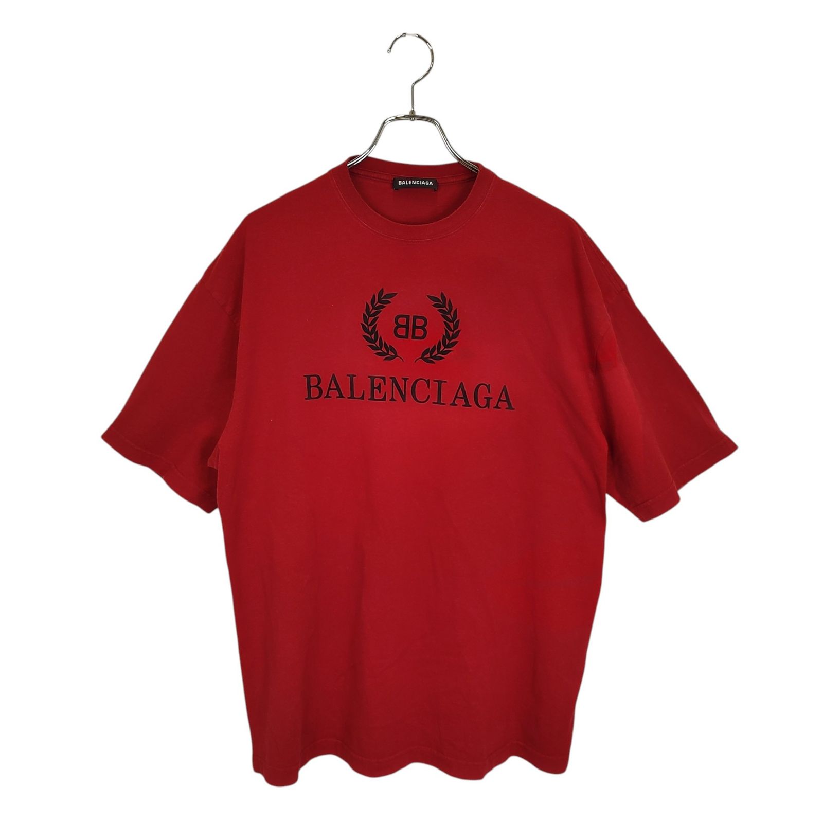 BALENCIAGA バレンシアガ 18AW BB LOGO S/S T-shirtT-SHIRT 半袖 T 