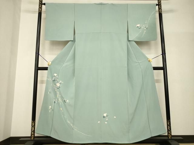 平和屋着物●訪問着　友禅　枝花文　正絹　逸品　AABH9556ck 平和屋着物○訪問着 友禅 枝花文 正絹 逸品 AABH9556ck - メルカリ