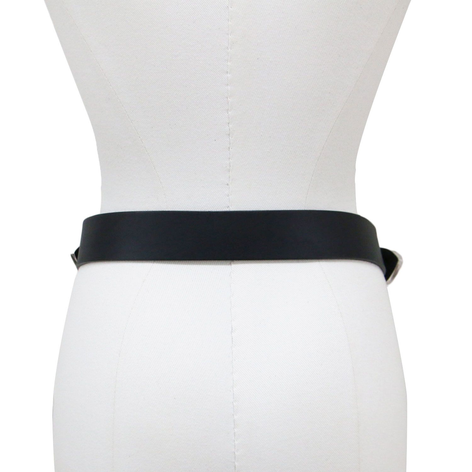 THE Dallas ザ・ダラス ベルト ブラック 黒 サイズ:FREE | ダブルバックル ベルト / W buckle belt レザー | ブランド ファッション アイテム 小物【レディース】【中古】 THE Dallas ザ・ダラス ベルト ブラック 黒 サイズ:FREE | ダブル