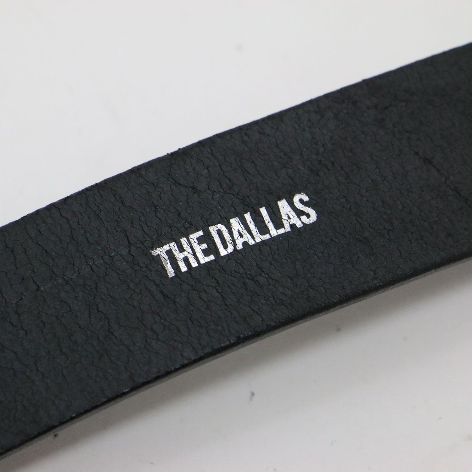THE Dallas ザ・ダラス ベルト ブラック 黒 サイズ:FREE | ダブルバックル ベルト / W buckle belt レザー | ブランド ファッション アイテム 小物【レディース】【中古】 THE Dallas ザ・ダラス ベルト ブラック 黒 サイズ:FREE | ダブル