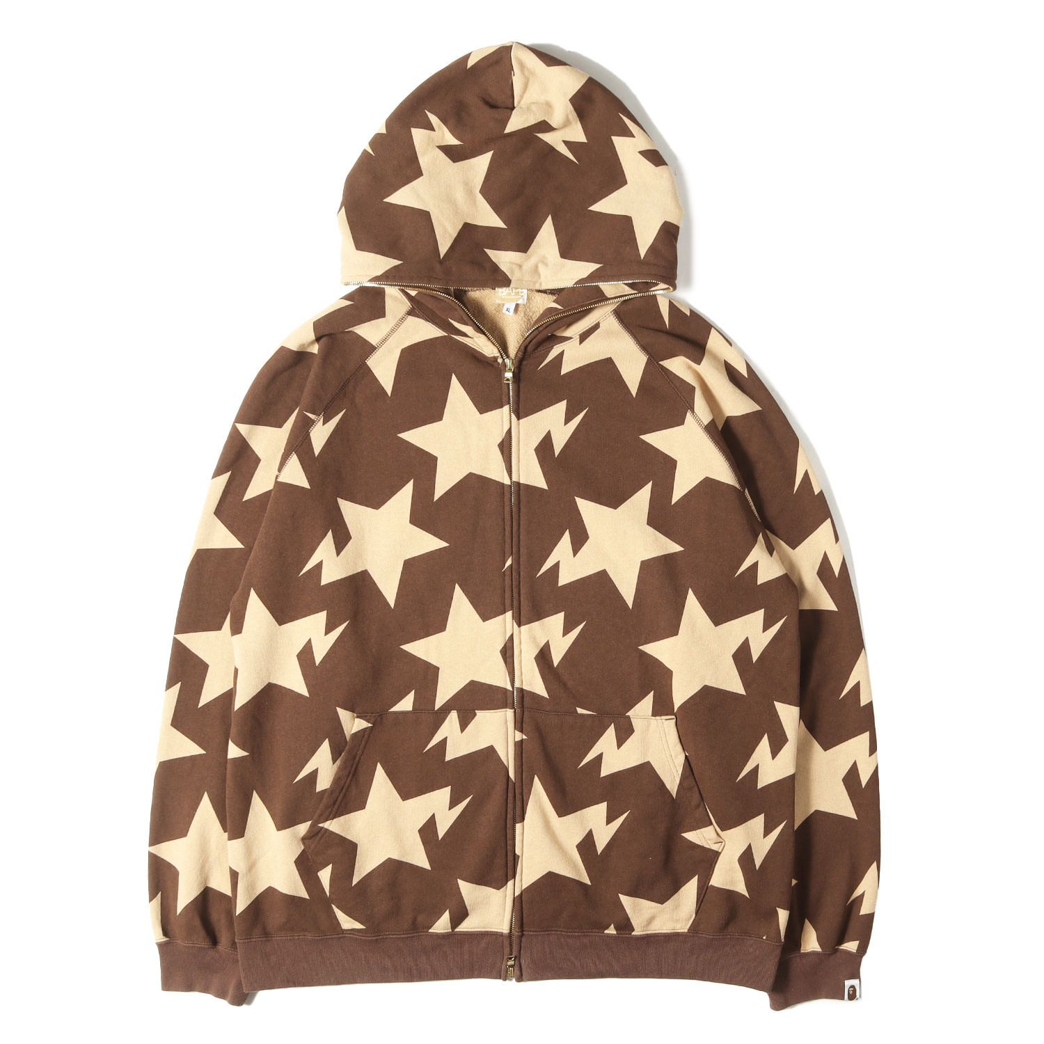 A BATHING APE ブラウンパーカー 2XL A BATHING APE ブラウンパーカー