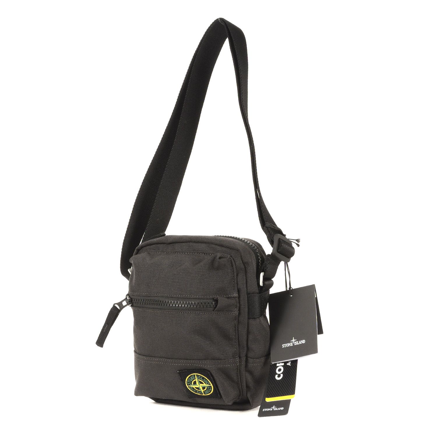 新品】STONE ISLAND ストーンアイランド バッグ チャコールグレー 