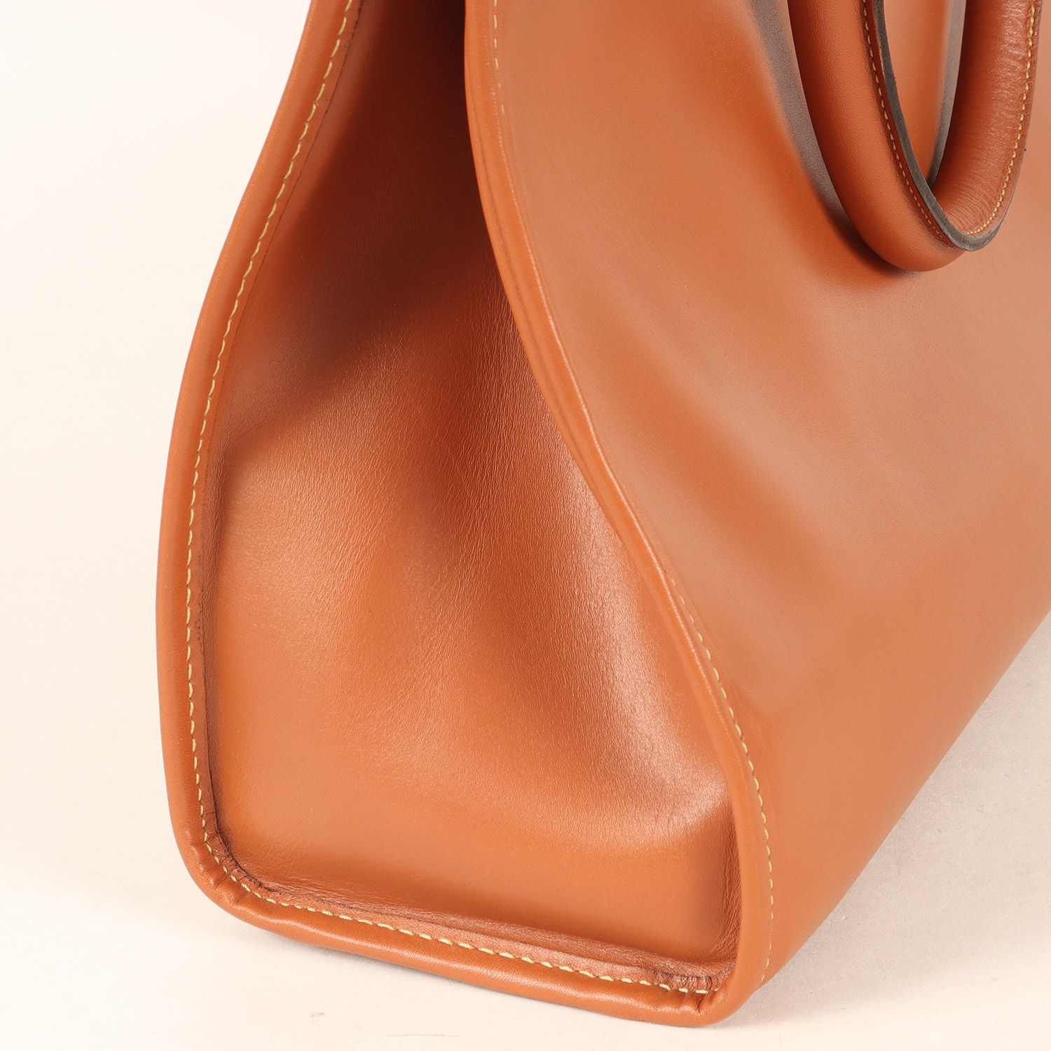 新品】TUSTING タスティング バッグ タン | レザー ブリーフケース