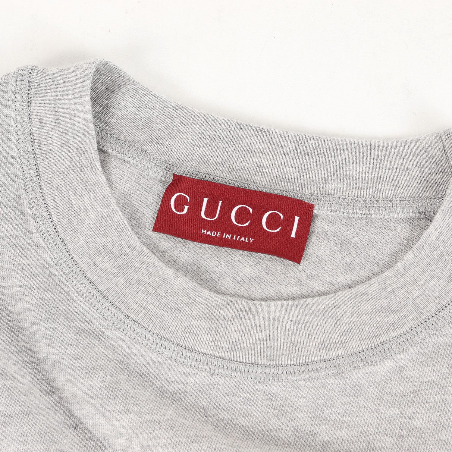 美品】GUCCI グッチ Tシャツ グレー サイズ:S | 24SS ブランドロゴ 