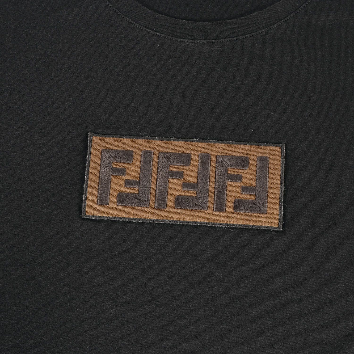 FENDI フェンディ Tシャツ ブラック 黒 サイズ:M | 20SS FFボックス 