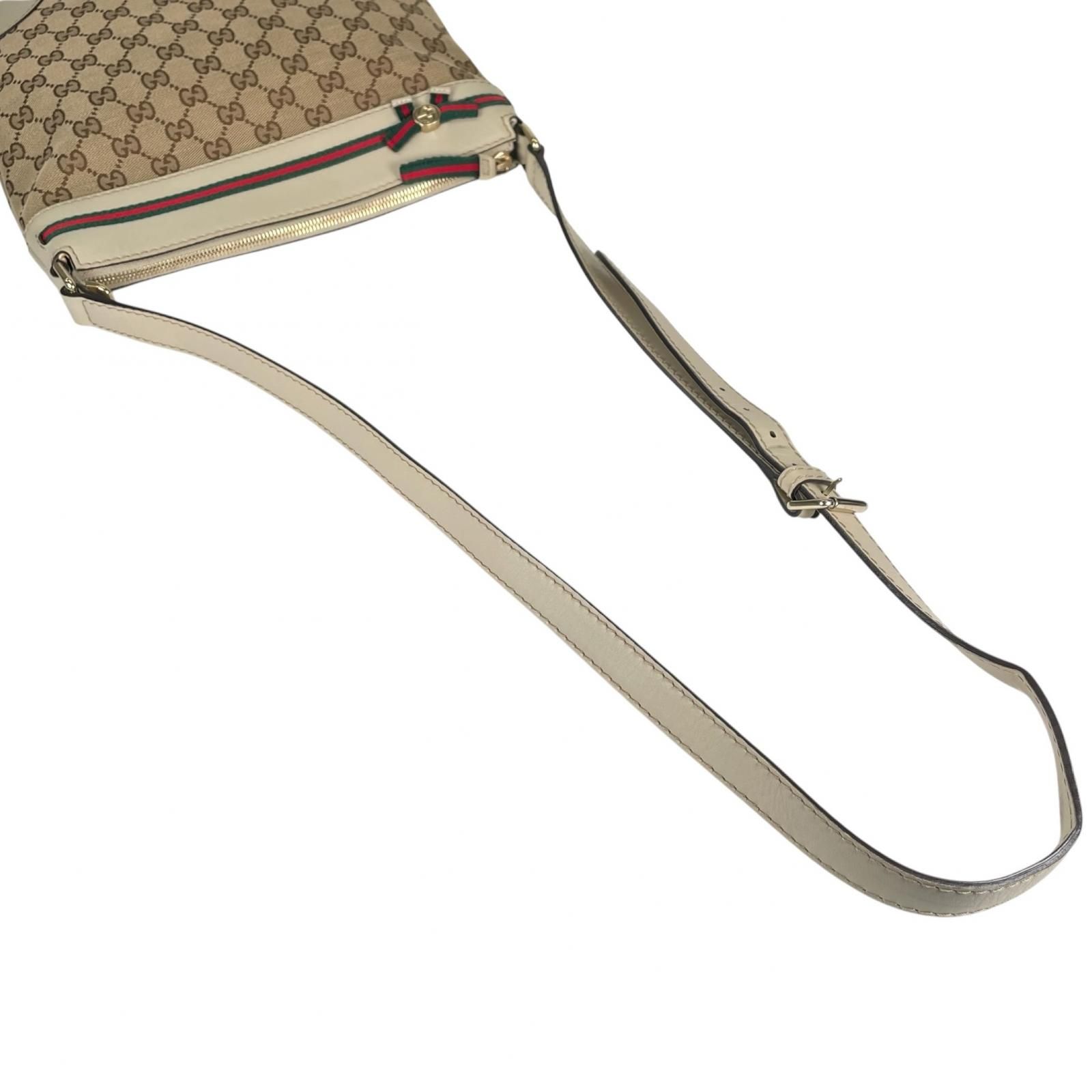 GUCCI グッチ シェリーライン 254065 ショルダーバッグ GGキャンバス
