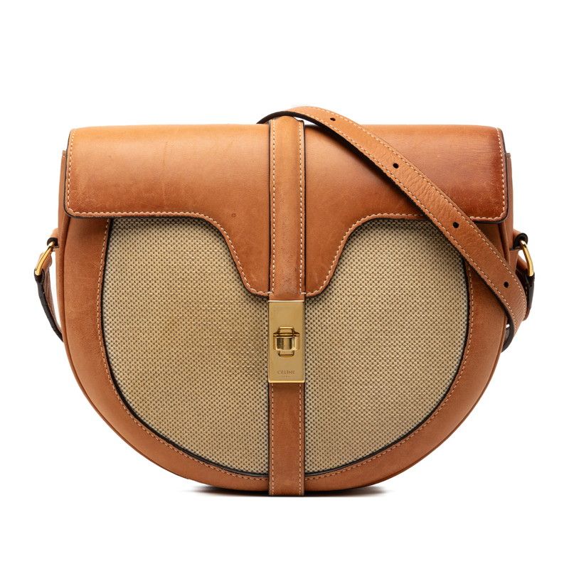 セリーヌ 16 セーズ ブザス 斜め掛け ショルダーバッグ レザー レディース CELINE 【1-0262737】 セリーヌ 16 セーズ ブザス 斜め掛け ショルダーバッグ ブラウン