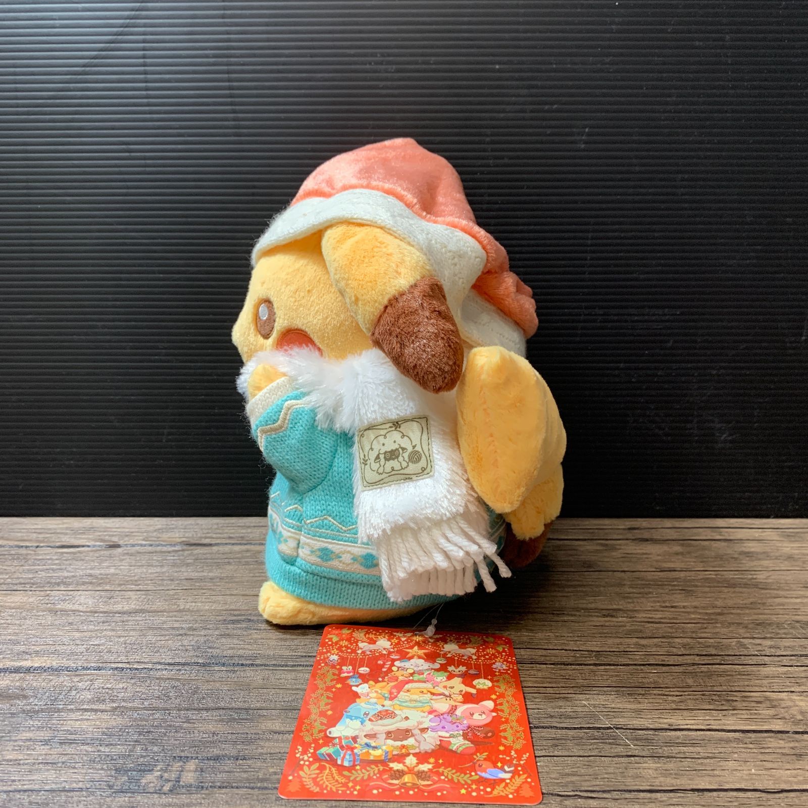 むつ30-040501] ピカチュウ Pokemon Heartwarming Christmas
