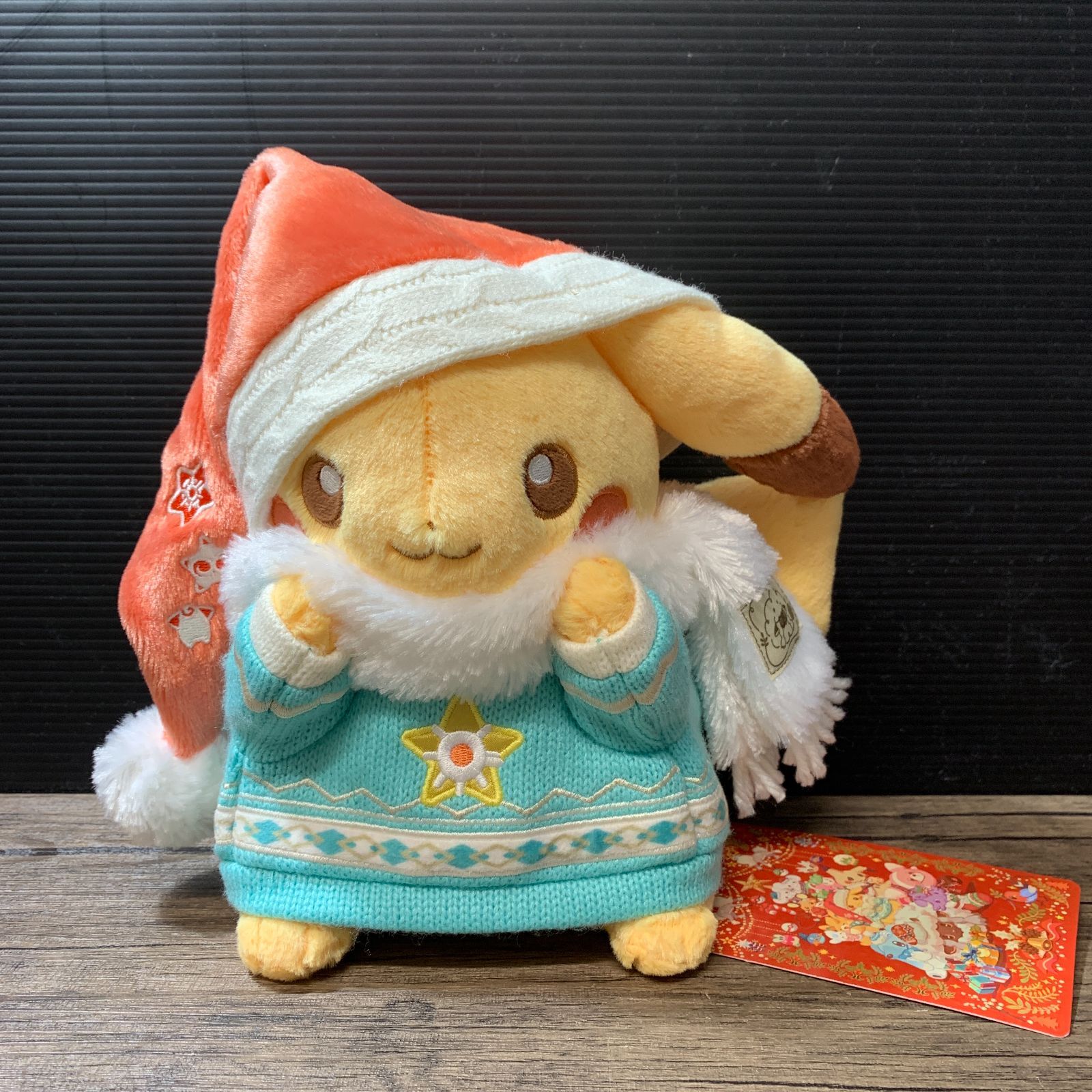 むつ30-040501] ピカチュウ Pokemon Heartwarming Christmas