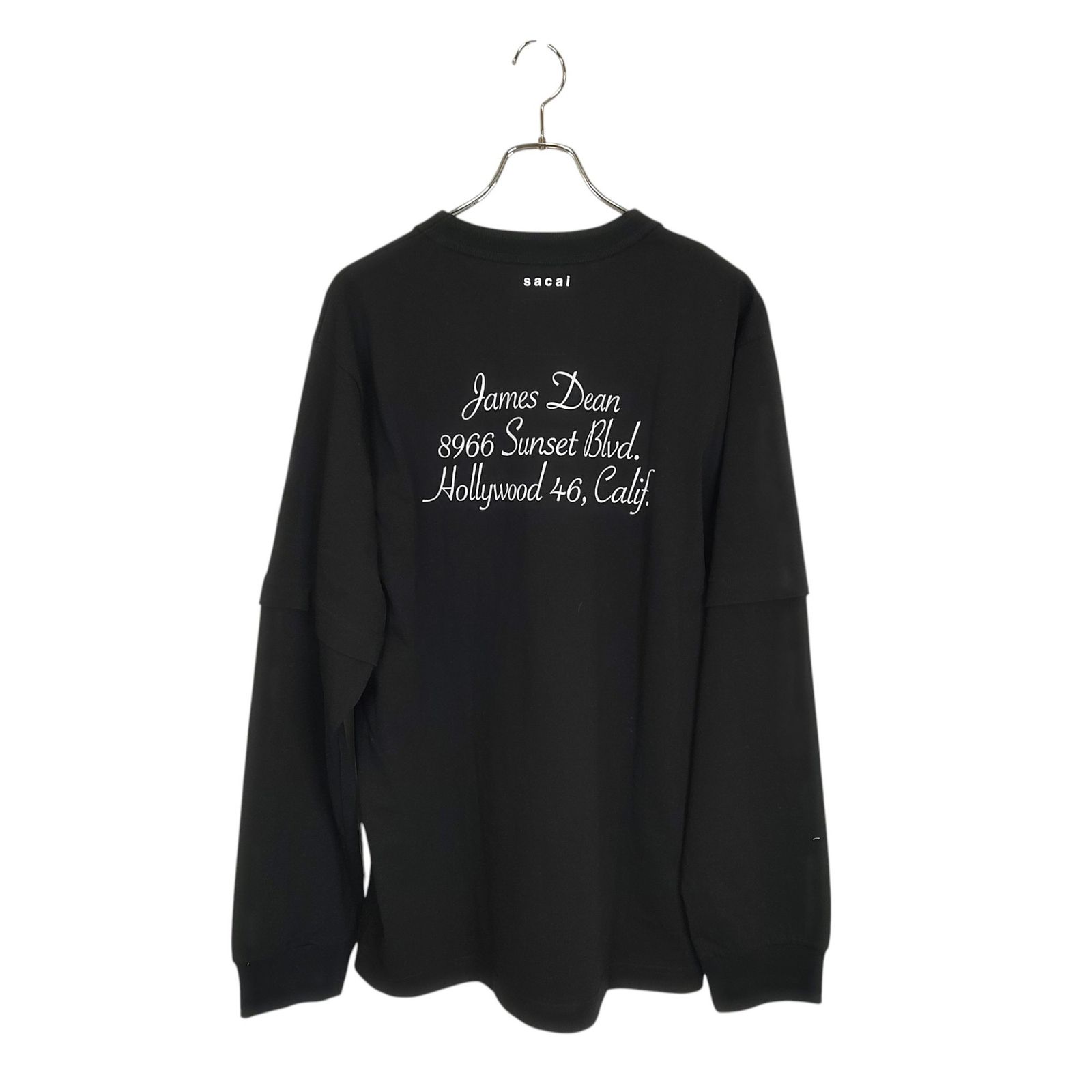 sacai サカイ 25SS James Dean L/S T-shirt 長袖 Tシャツ ロンT 