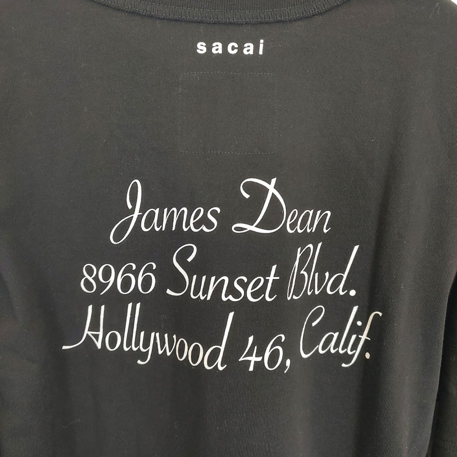 sacai サカイ 25SS James Dean L/S T-shirt 長袖 Tシャツ ロンT 