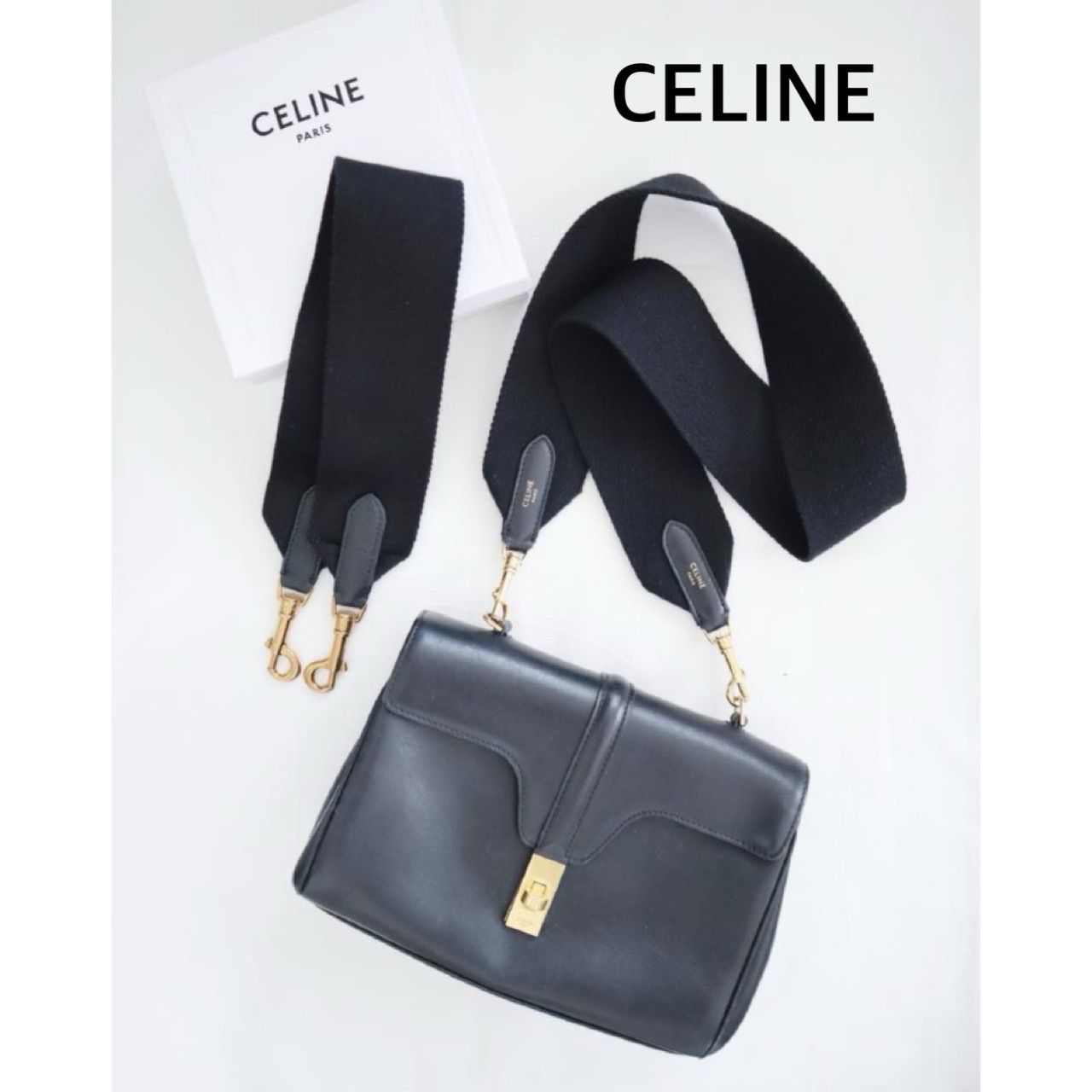 CELINE セリーヌ ティーンソフト16 ショルダーバッグ ハイブランド お 