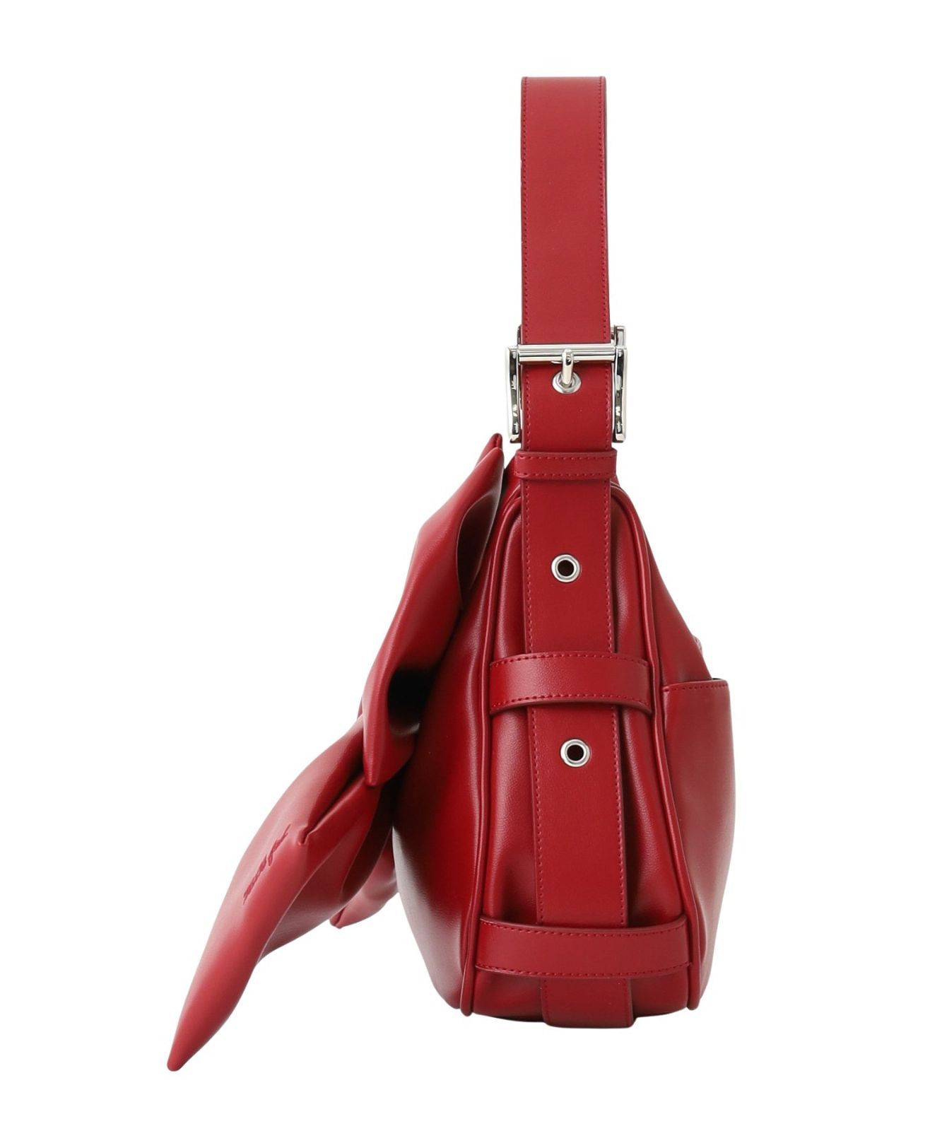 ミルクフェド MILKFED ハンドバッグ バッグ RIBBON BAG milkfed 鞄 黒 