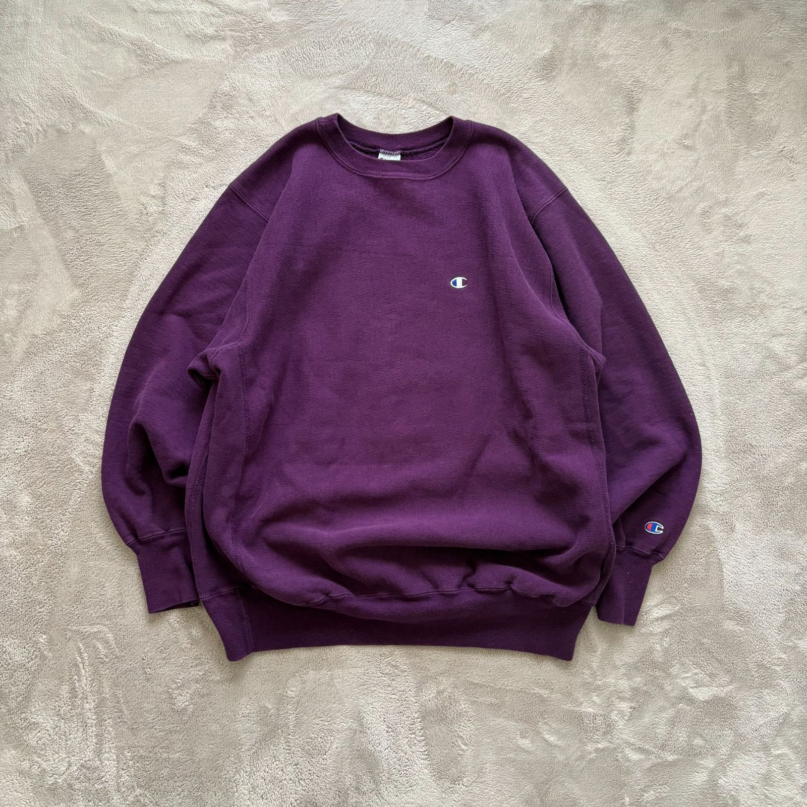 90s Champion リバースウィーブ USA製 パープル XXL - メルカリ