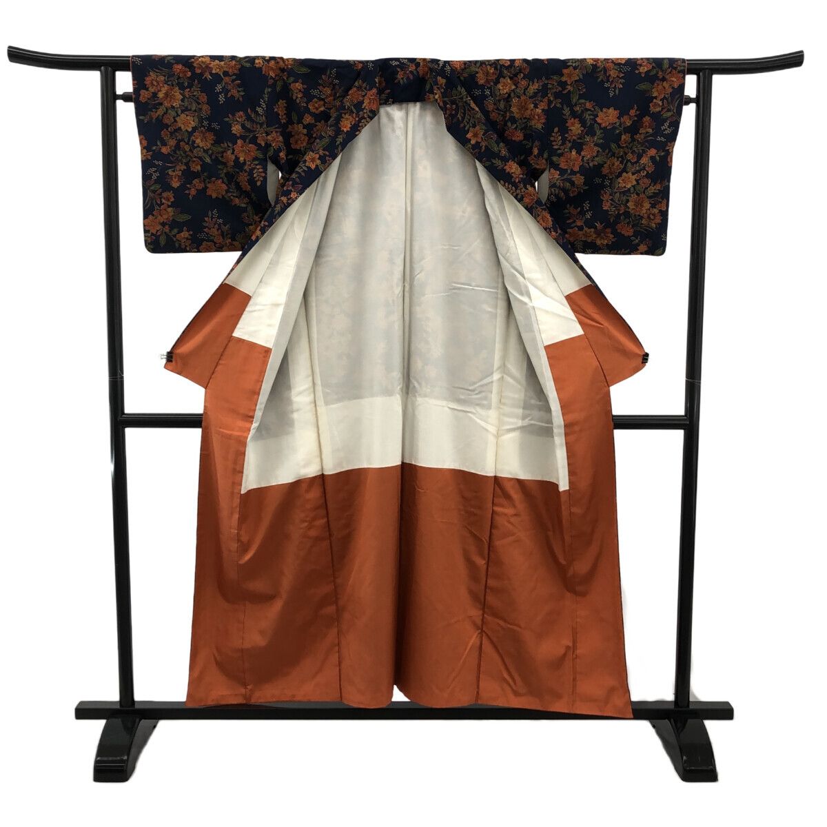 紬/美品/紺/染/仕立上がり/適応身長150～157㎝/12677 紬/美品/紺/染/仕立上がり/適応身長150～157㎝/12677 - メルカリ