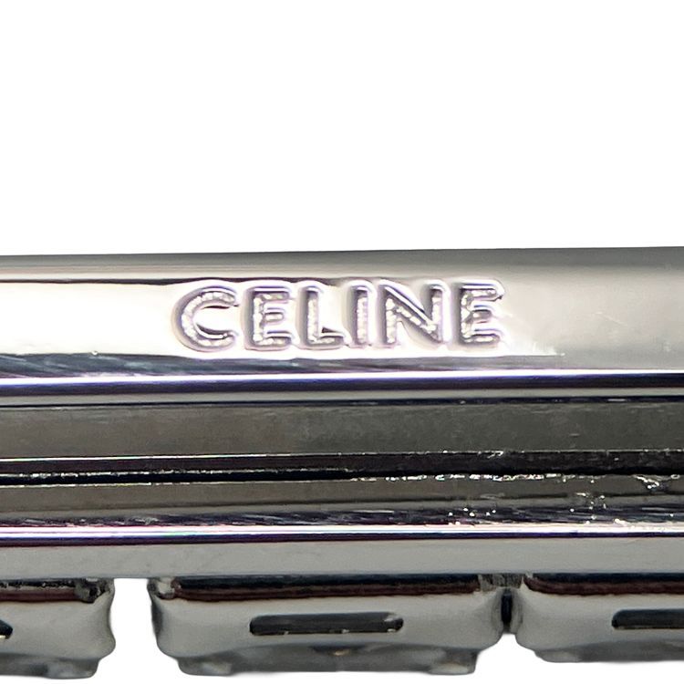 CELINE セリーヌ トリオンフ クリスタル・ヘアピン 461BU6BZI.36SI