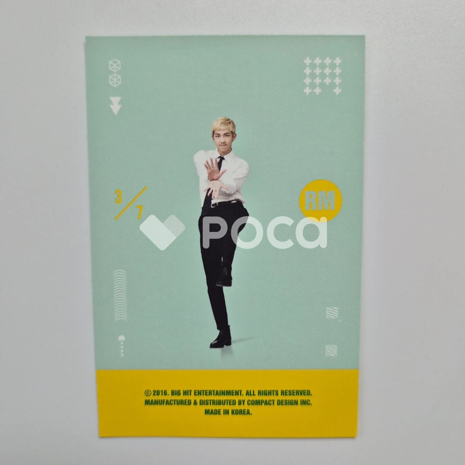 BTS RM BTS 3RD MUSTER [ARMY.ZIP+] プレイヤーカード セット - メルカリ