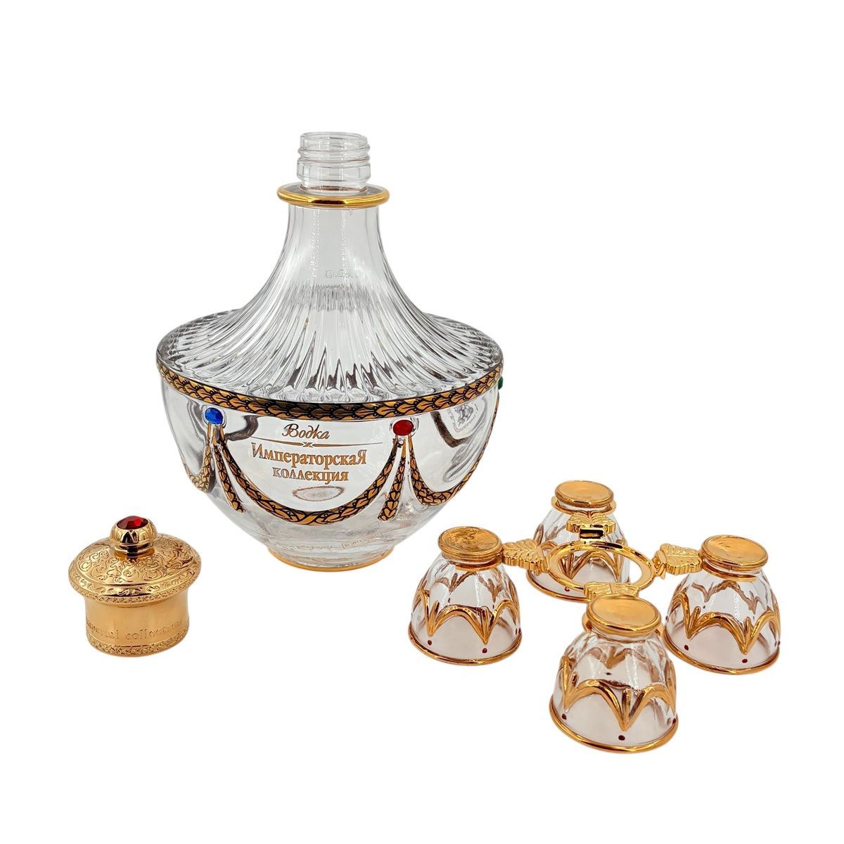 中古】 空ボトルラドガ インペリアルコレクション 水色 LADOGA