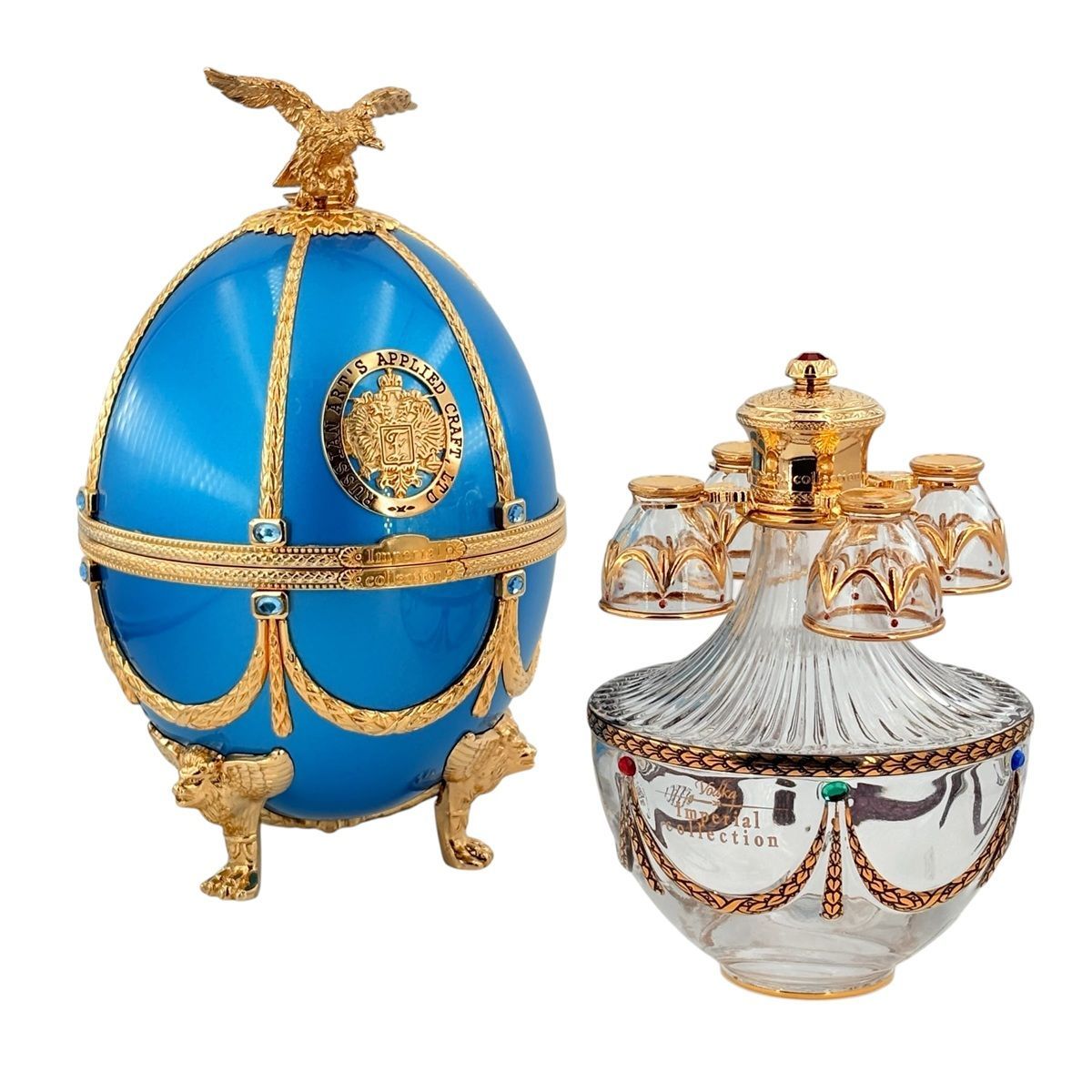 中古】 空ボトルラドガ インペリアルコレクション 水色 LADOGA