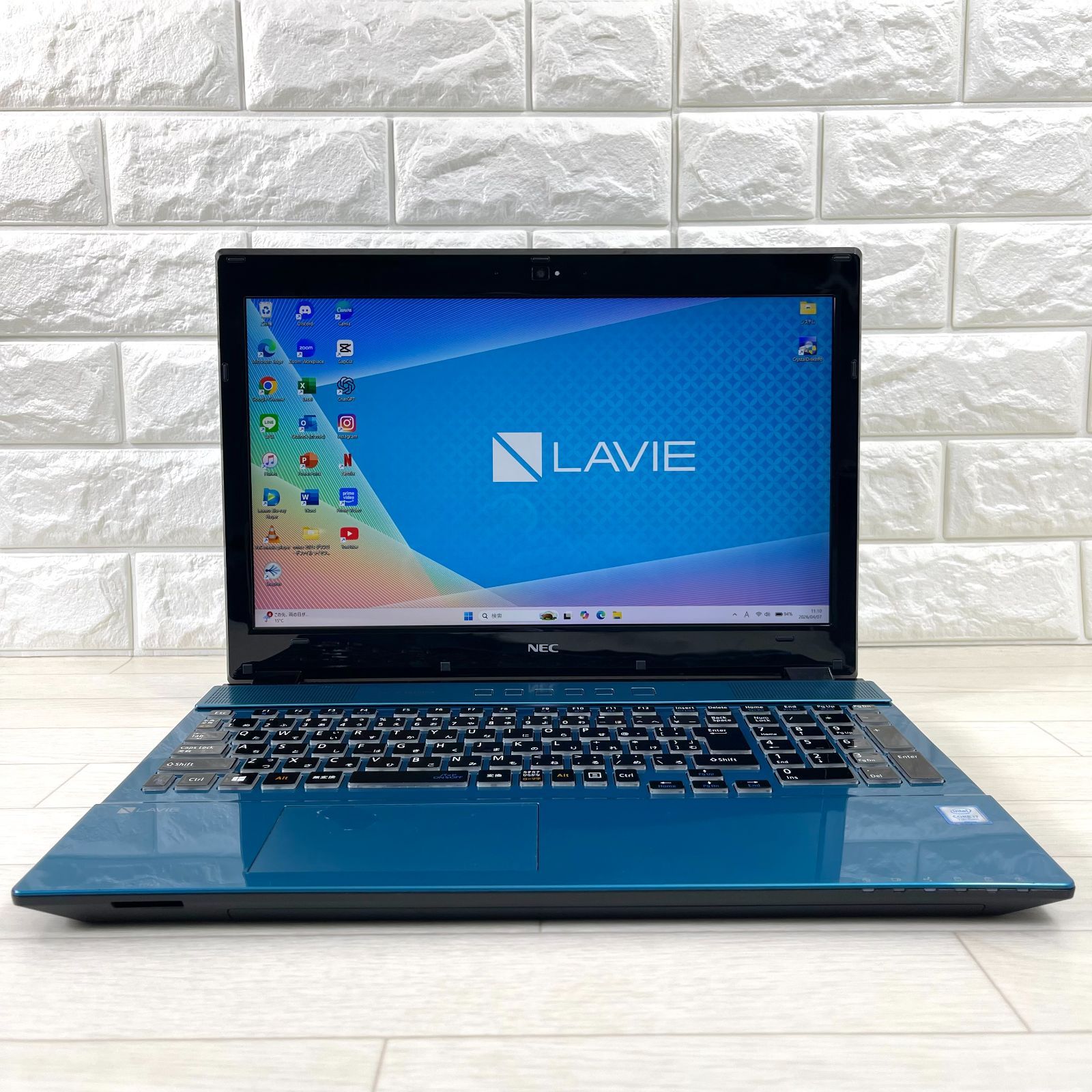 ☆爆速CoreI7☆期間限定メモリ16GB☆新品SSD480GB NEC LAVIE 