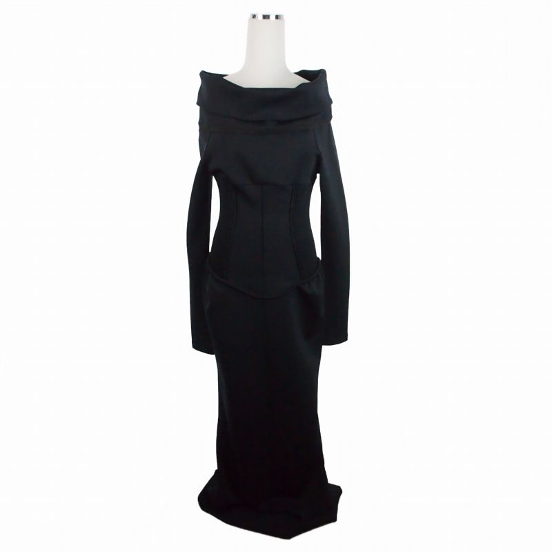 フェティコ FETICO 24AW JERSEY OFF SHOULDER DRESS ジャージー フェティコ FETICO 24AW JERSEY OFF SHOULDER DRESS ジャージー
