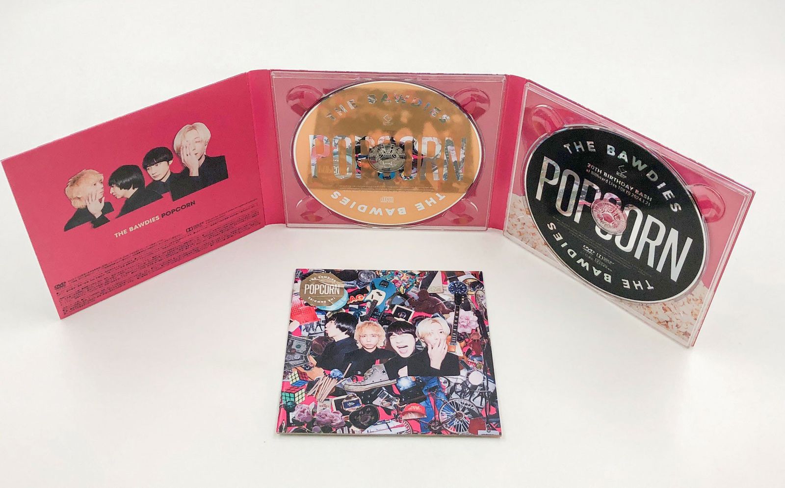 ♪) CD THE BAWDIES ザ・ボウディーズ / POPCORN ポップコーン [DVD付