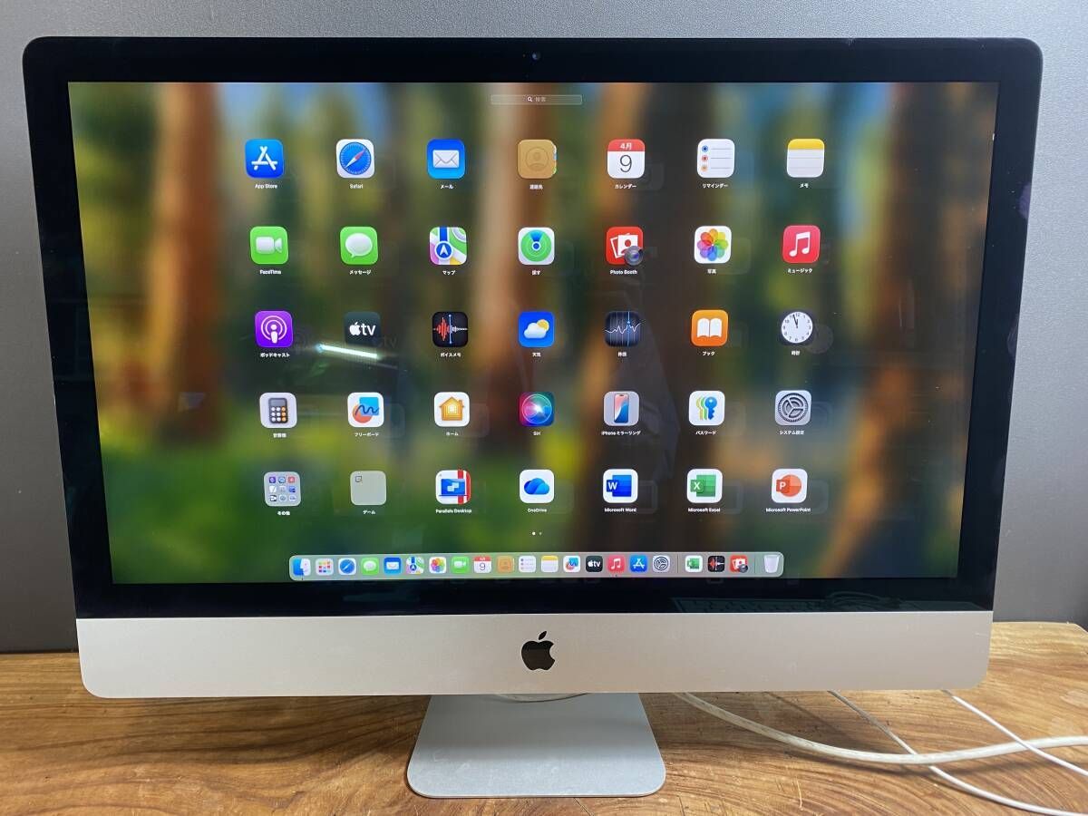 美品 iMac 27インチ 2019 Core i5/32GB/SSD1TB+HDD2TB Win11 