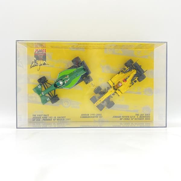 Minichamps DP 1/43 ジョーダン2台セット1991-2005 (ガショー/モンテイ 完成品 Amazon | Minichamps DP 1/43 ジョーダン2台セット1991-2005 (ガショー