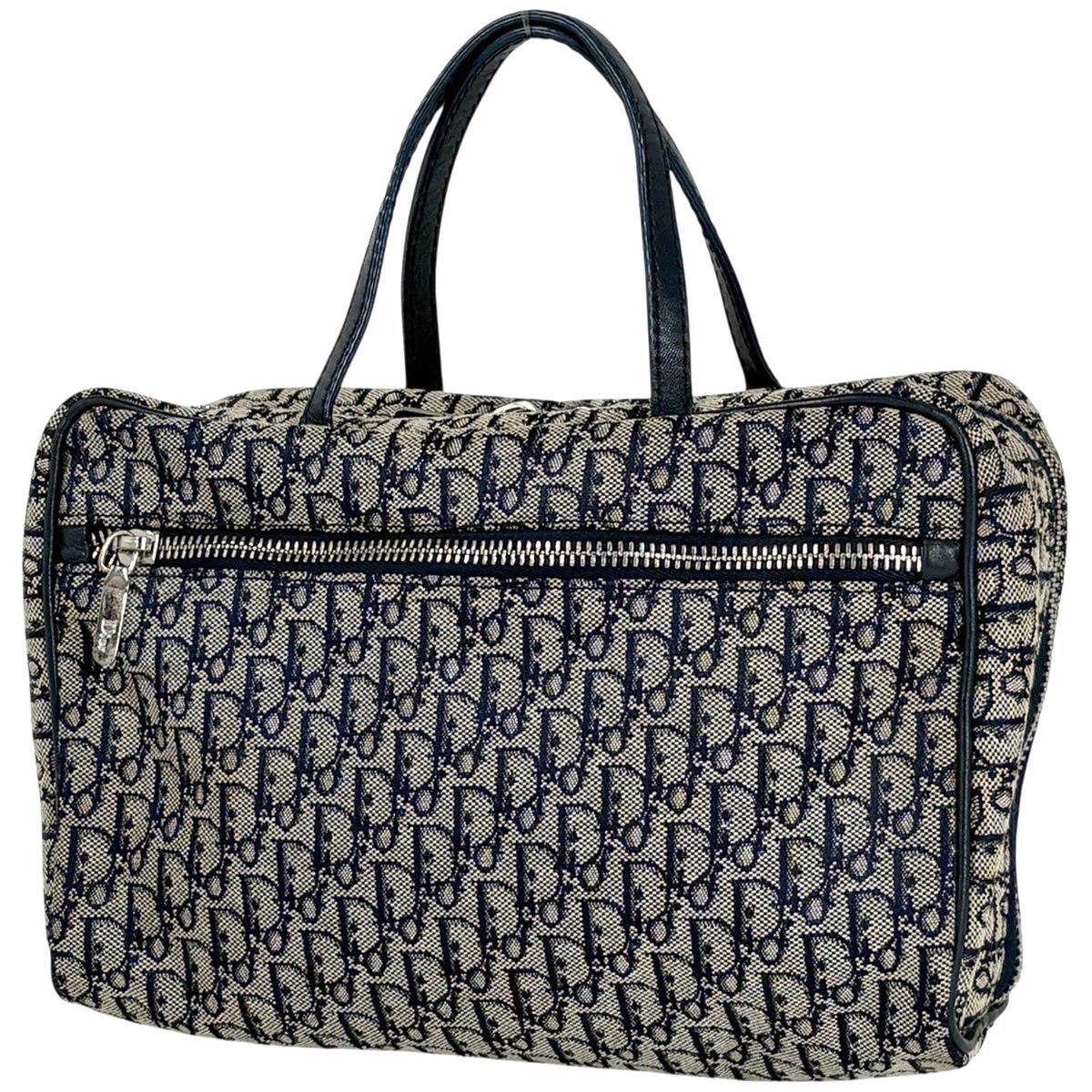 クリスチャンディオール Christian Dior トロッター柄 ハンドバッグ 