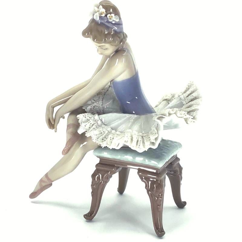 LLADRO リヤドロ／オープニングナイト バレエ バレリーナ レース／5498