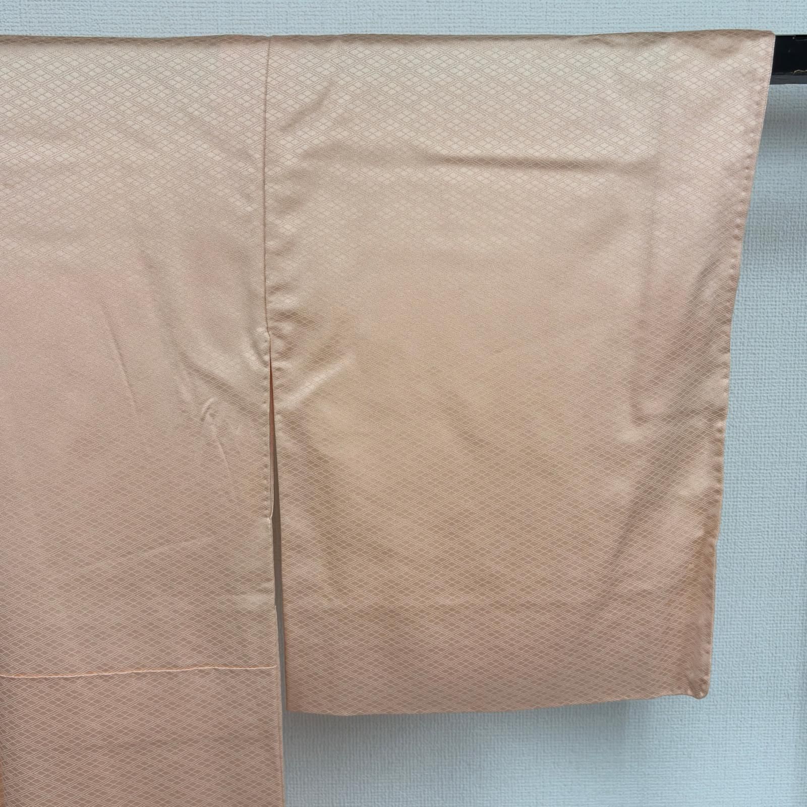 付下げ 金駒刺繍 金彩 上品な染め 一つ紋 正絹 着物 MK-6597 - メルカリ