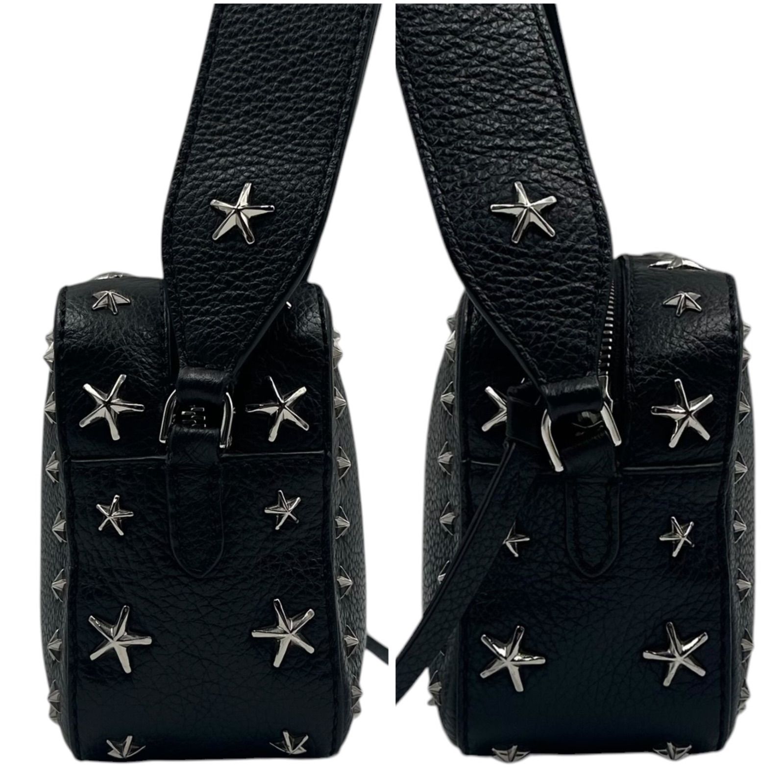 良品】JIMMY CHOO ジミーチュウ ショルダーバッグ カメラバッグ 
