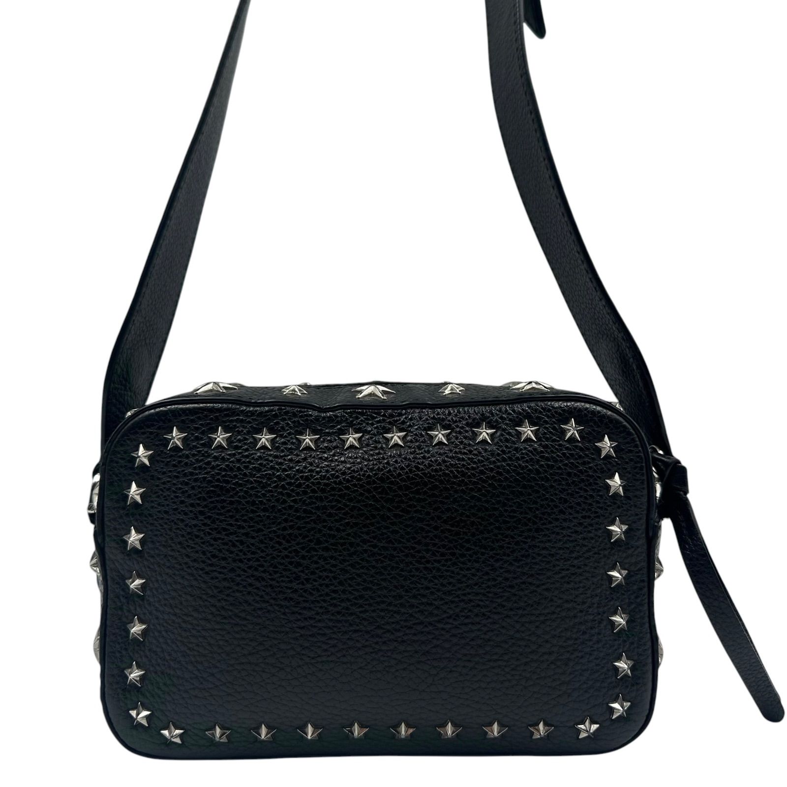 良品】JIMMY CHOO ジミーチュウ ショルダーバッグ カメラバッグ 
