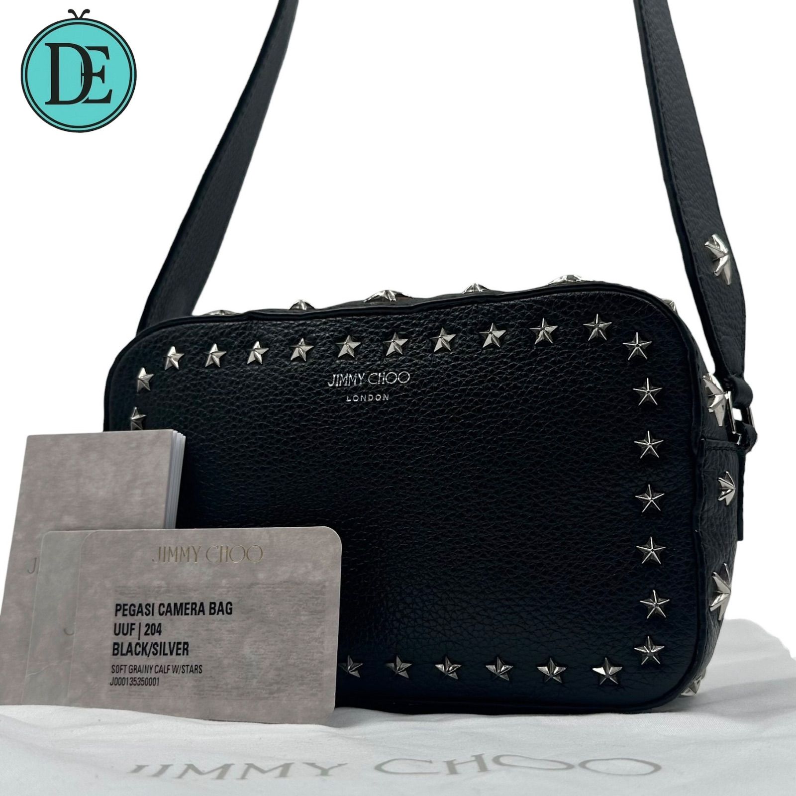 純正最安価格 ✨美品✨ JIMMY CHOO ジミーチュウ ボディバッグ 