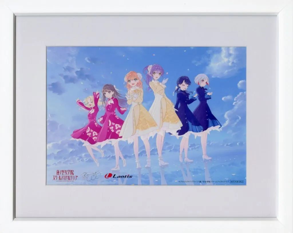 中古】原画イラストボード 付属品付)ラブライブ！蓮ノ空女学院スクール