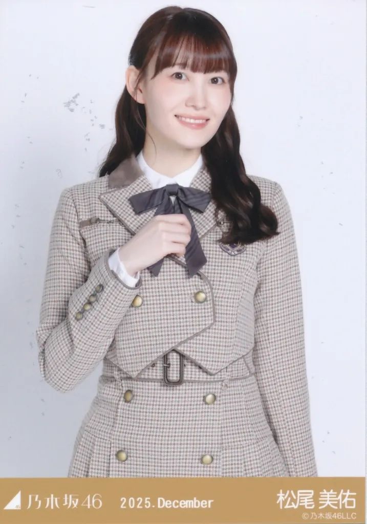 中古】生写真(坂道シリーズ) 乃木坂46/松尾美佑/上半身・40th制服