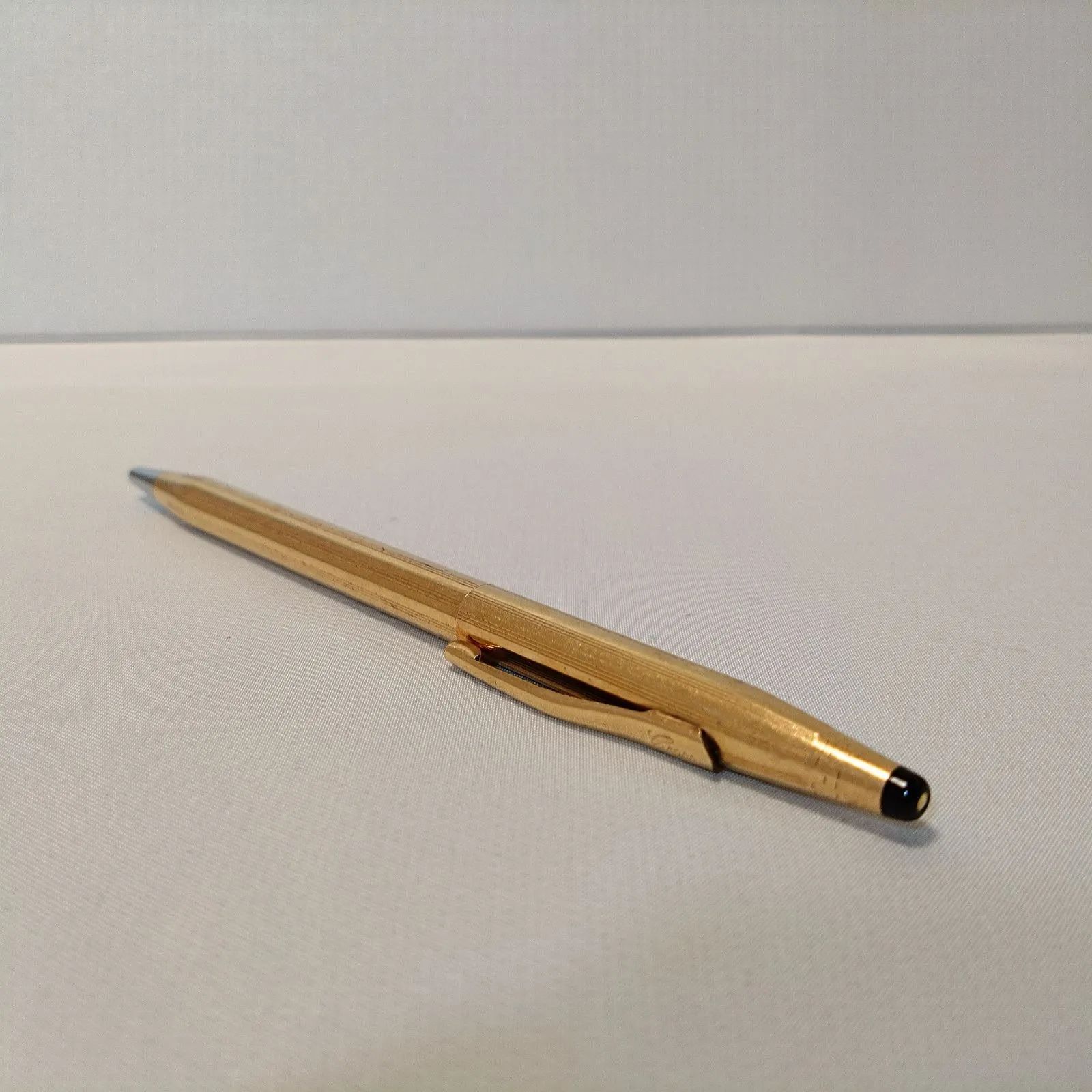 CROSS クロス クラシックセンチュリー ボールペン ゴールド 青インク