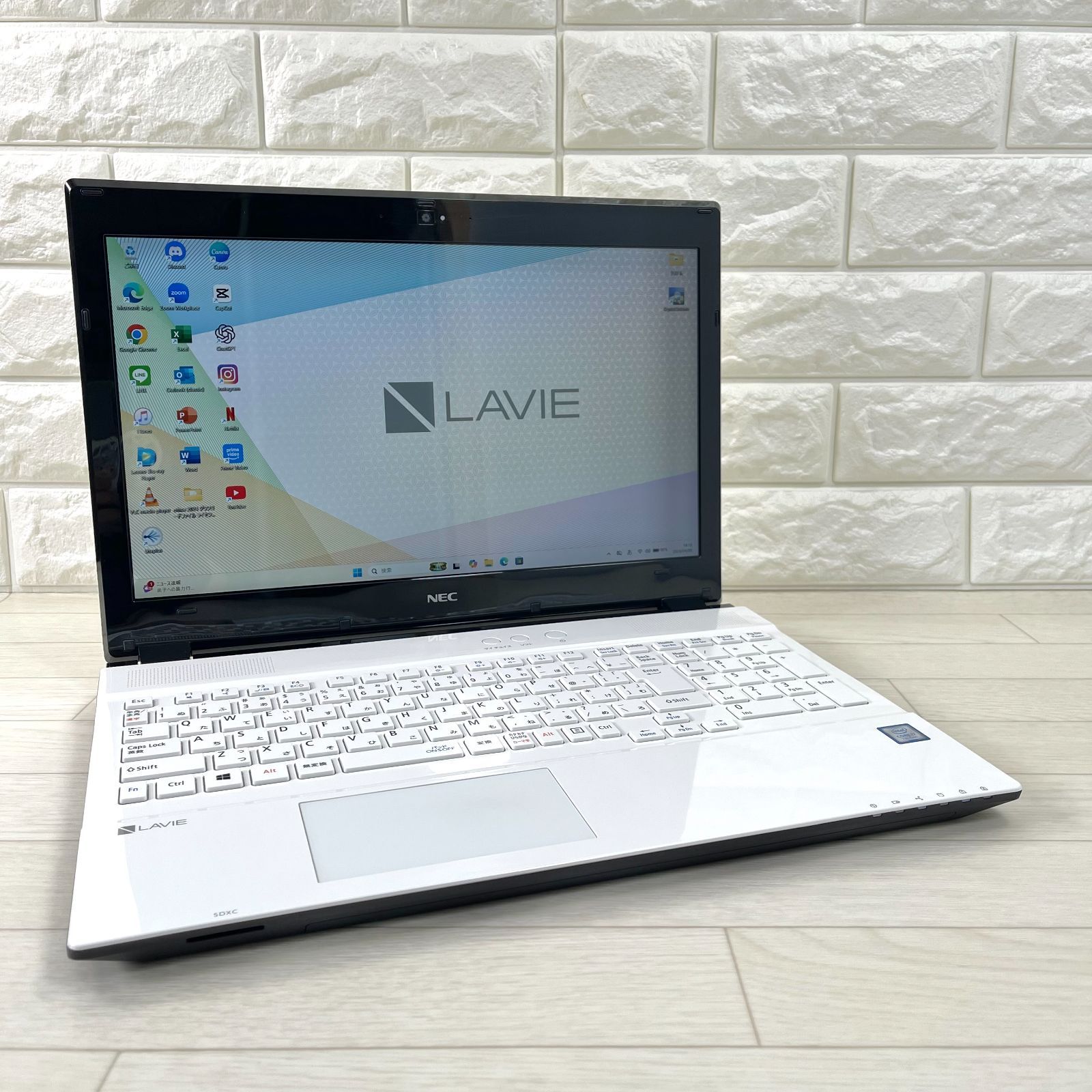 NEC LAVIE corei7 高速SSD512GB メモリ16GB オフィス2024付き Wndows11 
