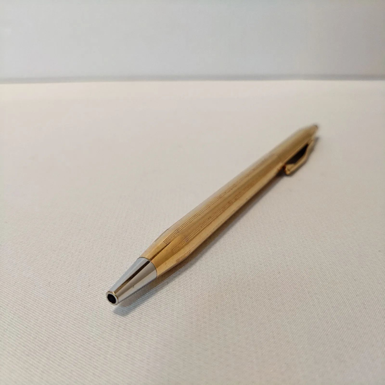 CROSS クロス クラシックセンチュリー ボールペン ゴールド 青インク