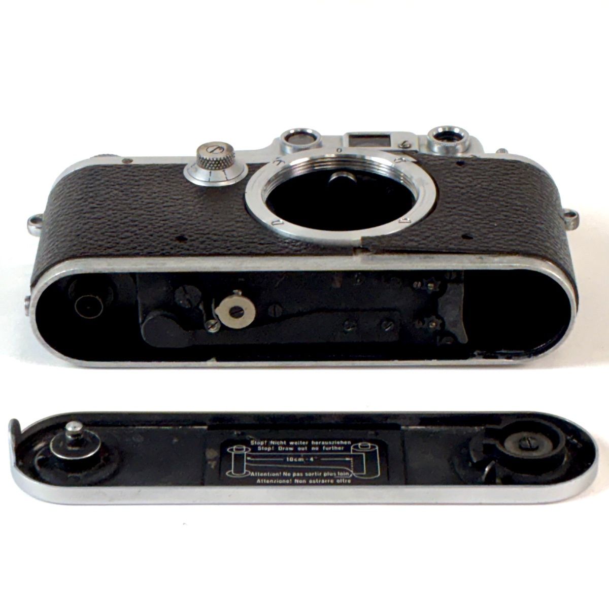 ライカ LEICA IIIb シルバー ボディ フィルム レンジファインダー