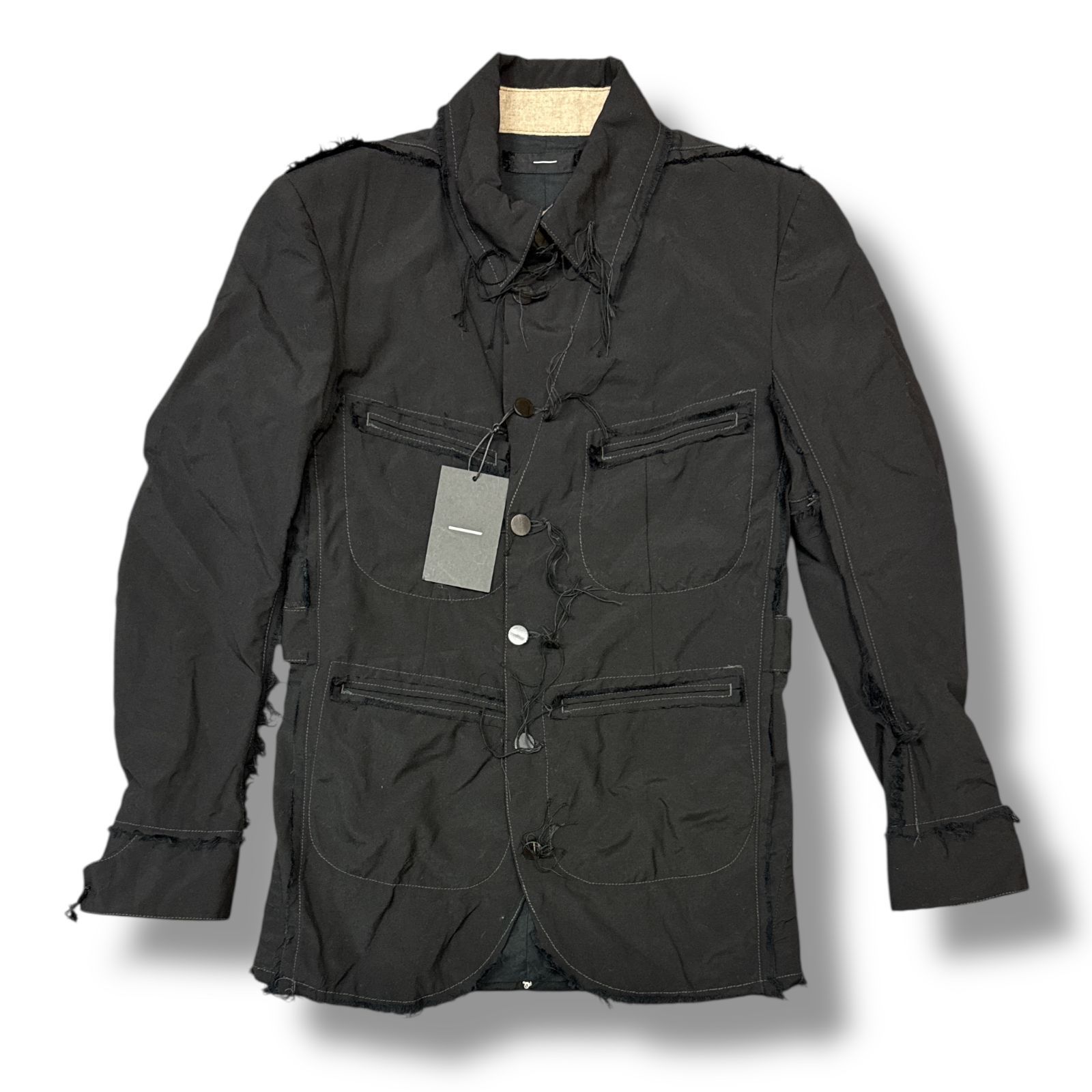 参考上代74800円 未使用 MINUS 24AW Slash Seam Carcoat スラッシュ 