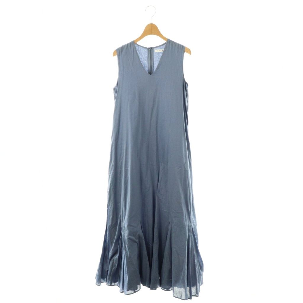 MARIHA 夏の月影のドレス 36 ブルー ノースリーブワンピース 美品 マリハ MARIHA 夏の月影のドレス ワンピース ノースリーブ 36 スモーク