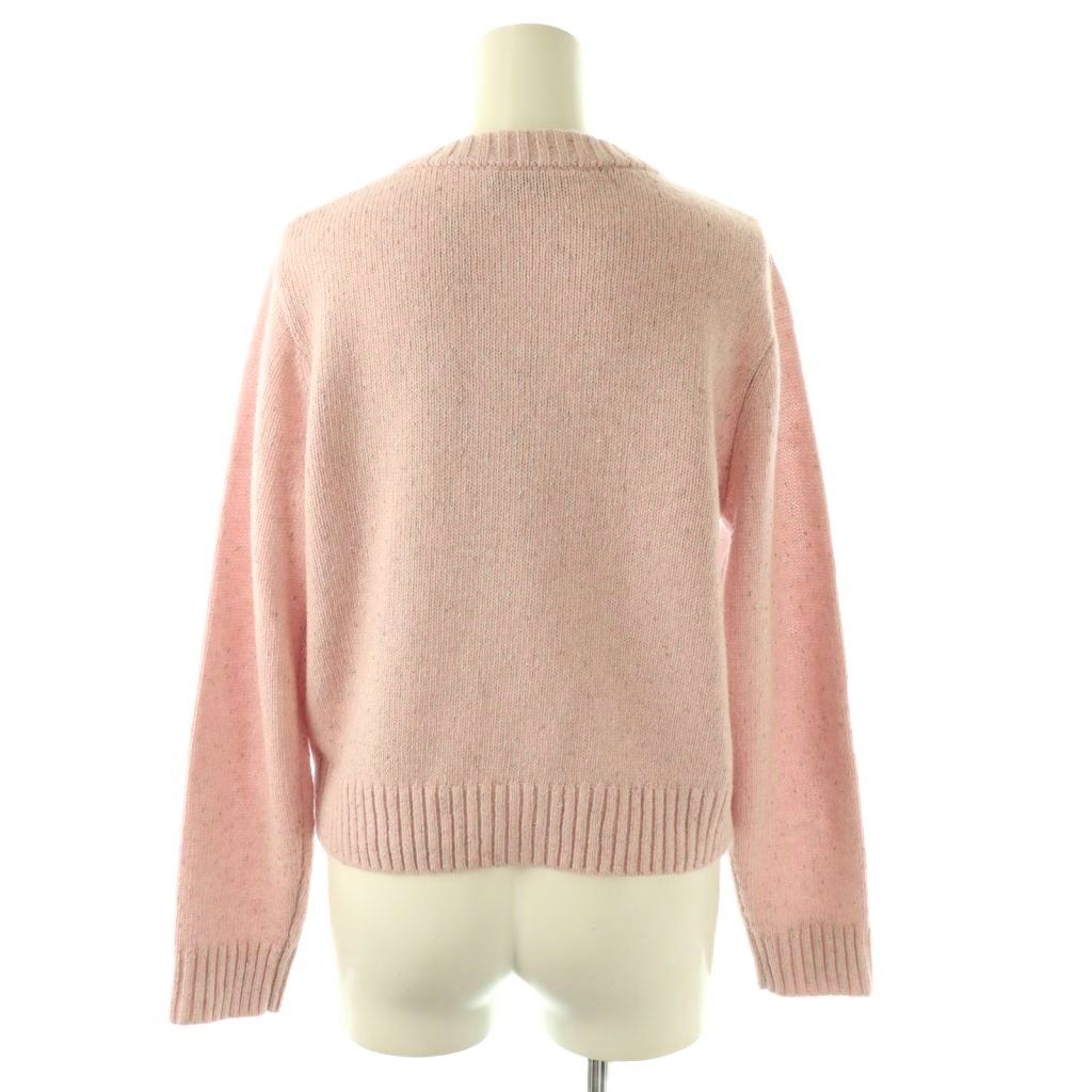 ルルウィルビー 25AW GRAINYラメカーディガン ニット 長袖 2 ピンク ルルウィルビー 25AW GRAINYラメカーディガン ニット 長袖 2 ピンク