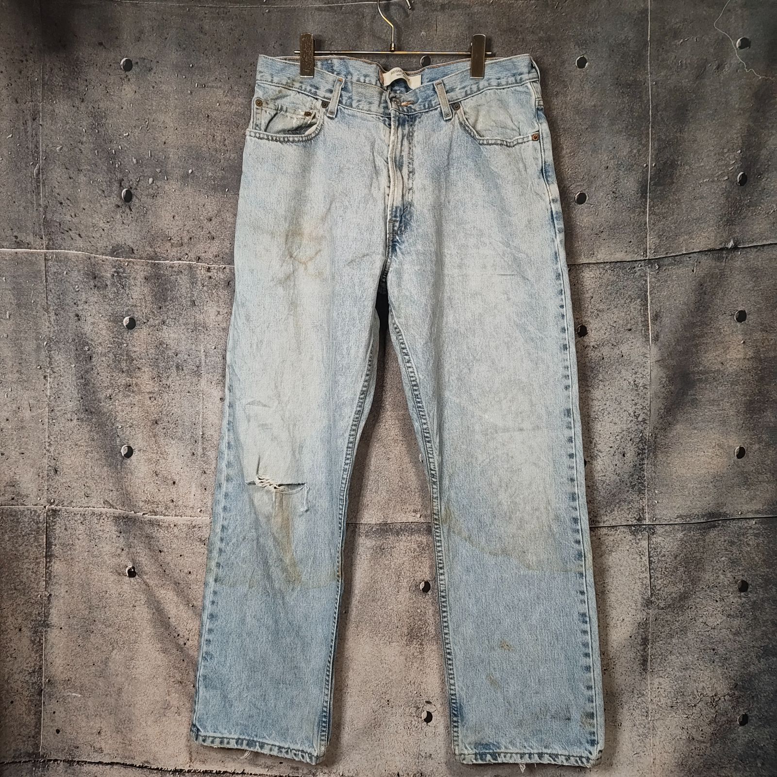 リーバイス 505 メキシコ製 W36 L30 オリジナルレングス デニム 