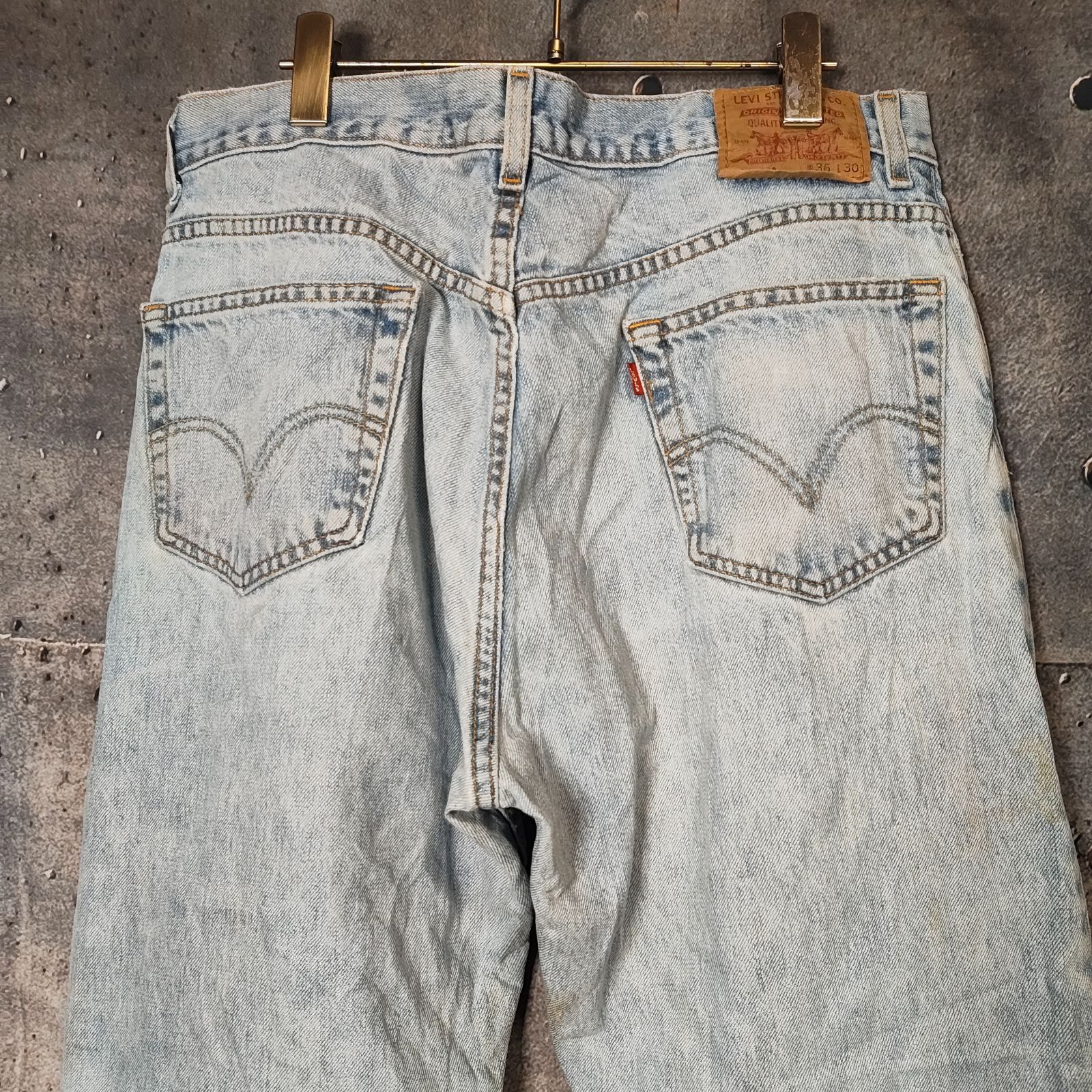 リーバイス 505 メキシコ製 W36 L30 オリジナルレングス デニム 