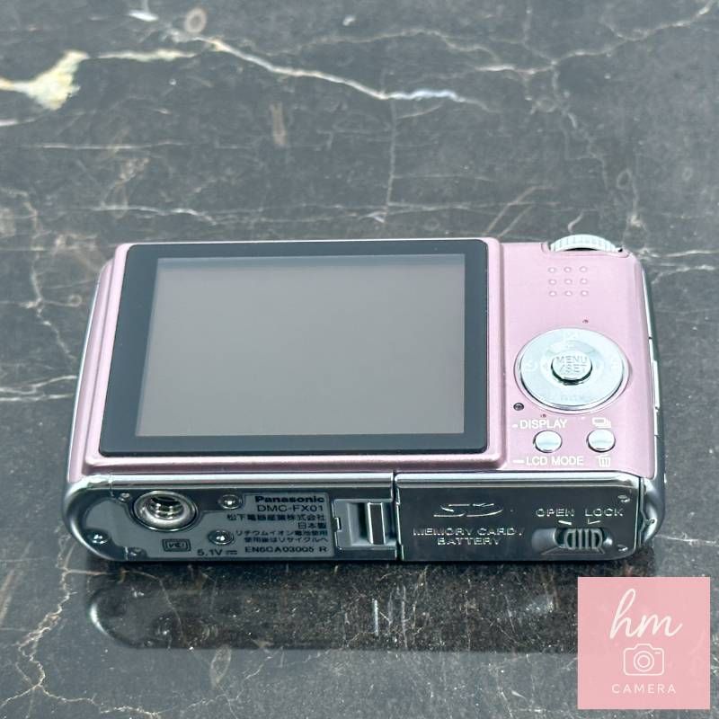 Panasonic DMC-FX01 コンパクトデジタルカメラ ピンク 【公式通販】
