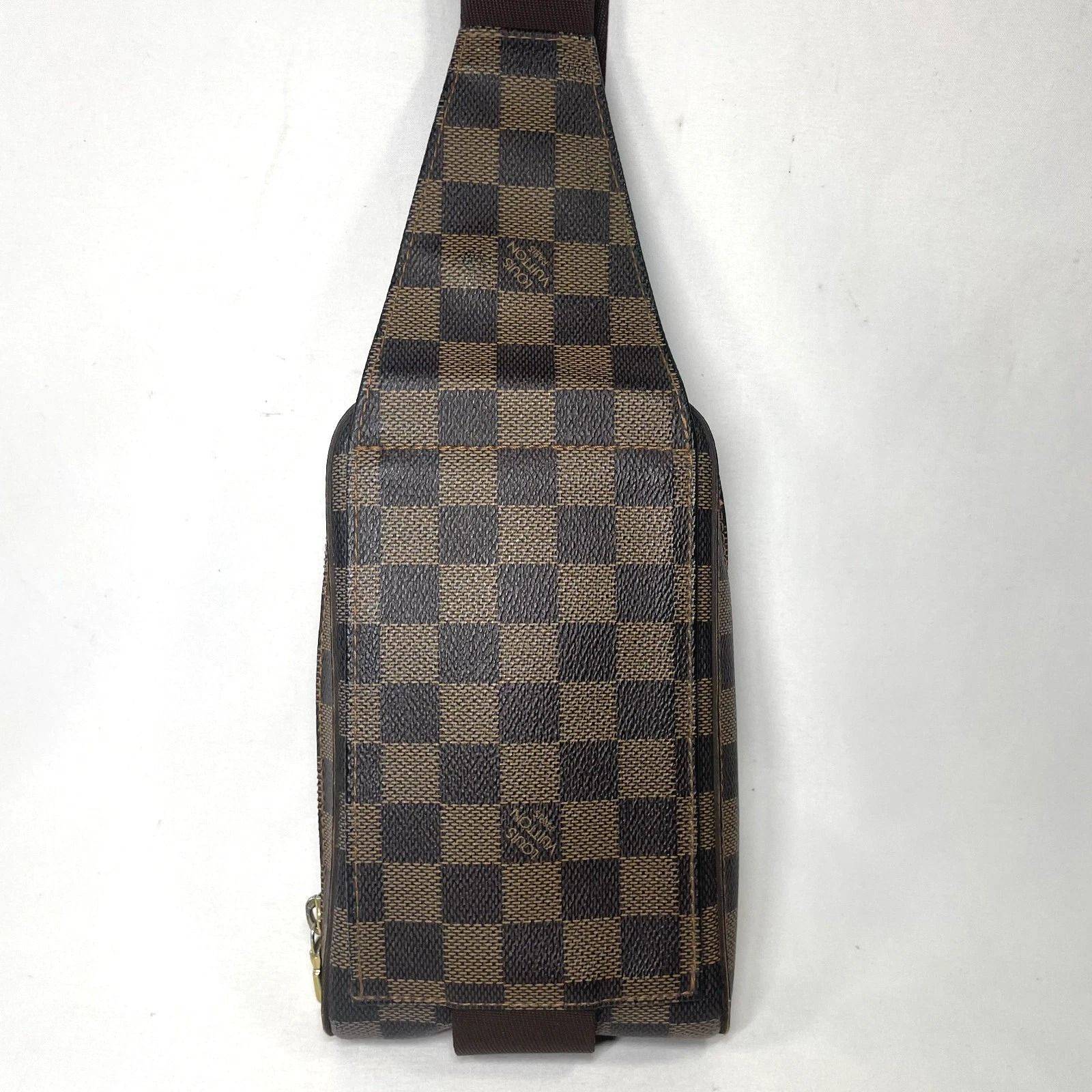 【美品】ルイヴィトン ダミエ エベヌ ジェロニモス ボディバッグ N51994 楽天市場】【中古】 LOUIS VUITTON (ルイヴィトン) N51994 ダミエ