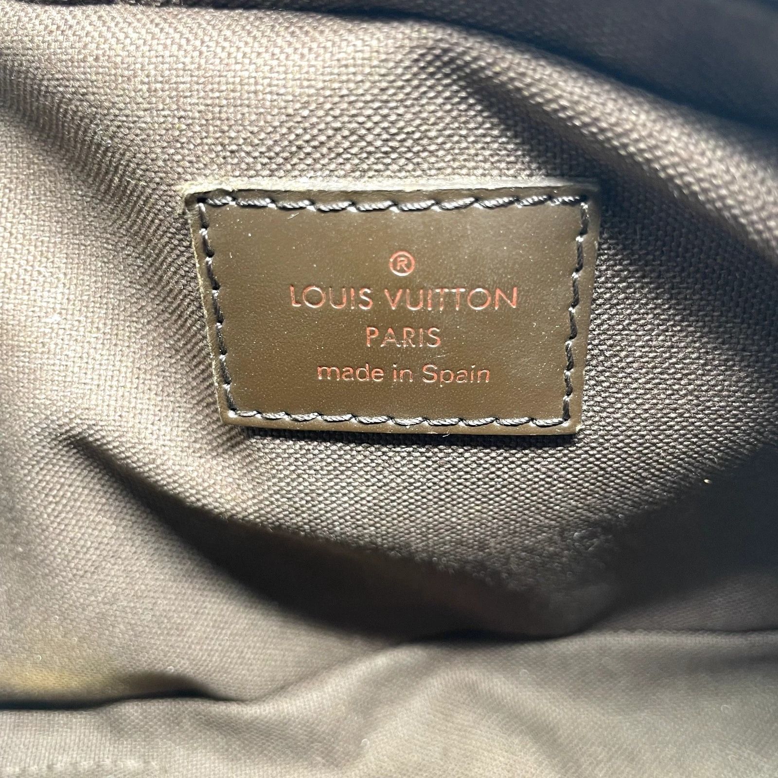 【美品】ルイヴィトン ダミエ エベヌ ジェロニモス ボディバッグ N51994 LOUIS VUITTON（ルイ・ヴィトン） ジェロニモス N51994 エべヌ ダミエ