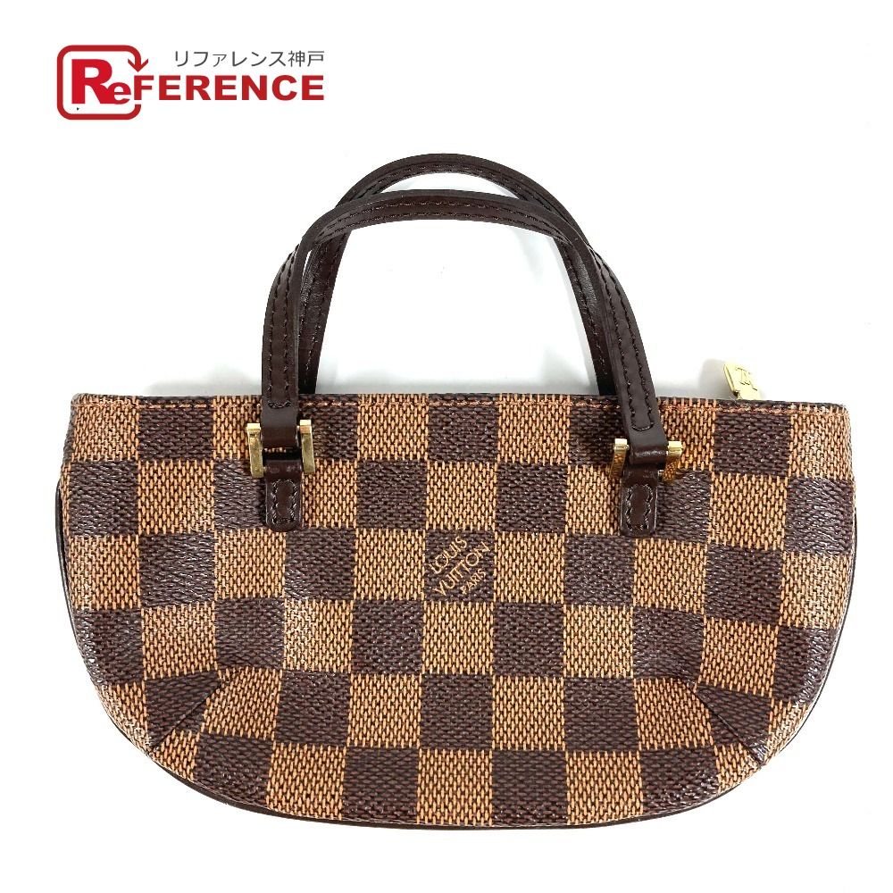 Louis Vuitton ダミエ・エベヌ ポーチ GM Louis Vuitton ダミエ・エベヌ ポーチ GM 【公式通販】