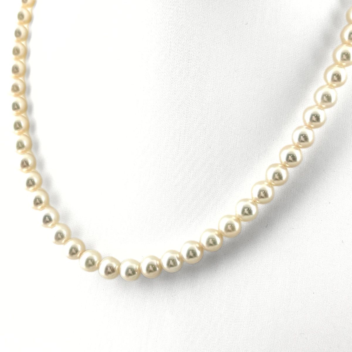 ミキモト MIKIMOTO パール デザインネックレス silver シルバー 
